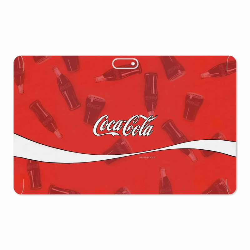 برچسب پوششی ماهوت مدل Coca-Cola-Logo مناسب برای تبلت جی ال ایکس W11 Plus