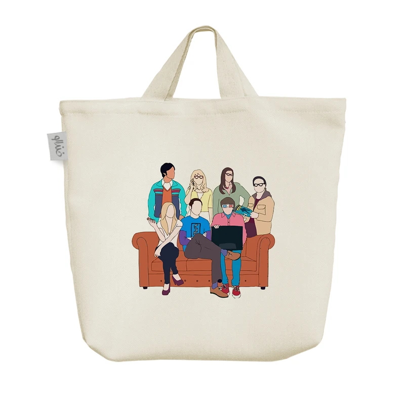 ساک خرید خندالو مدل Himym سریال فرندز کد 8276