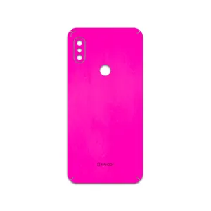 MAHOOT Phosphorus-Pink Cover Sticker for Xiaomi Redmi Note 6 Pro