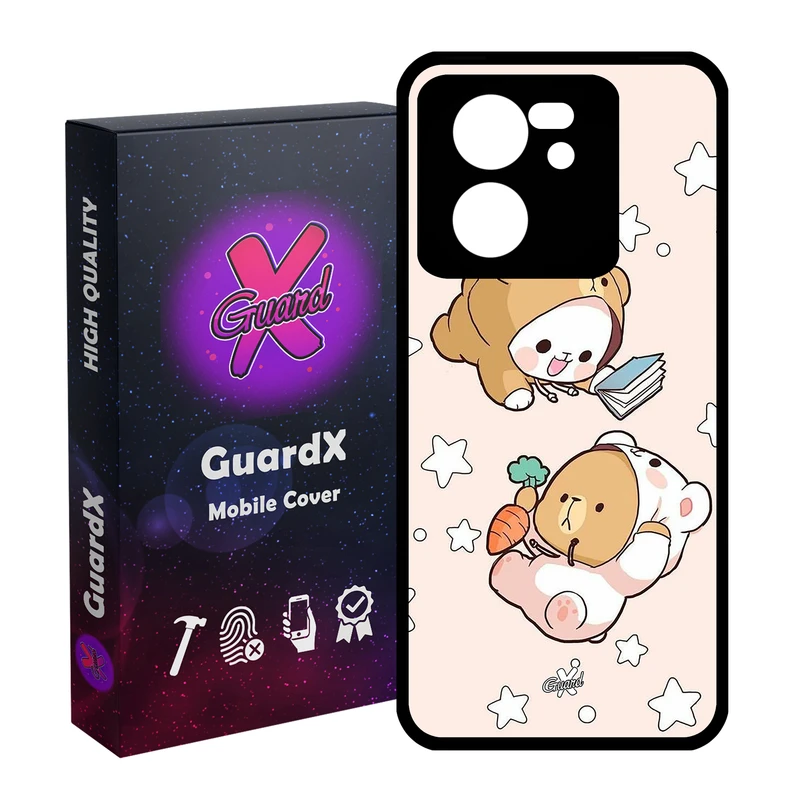 کاور گارد ایکس طرح Milk Mocha مدل Glass10540 مناسب برای گوشی موبایل شیائومی 13T/13T Pro/Redmi K60 Ultra