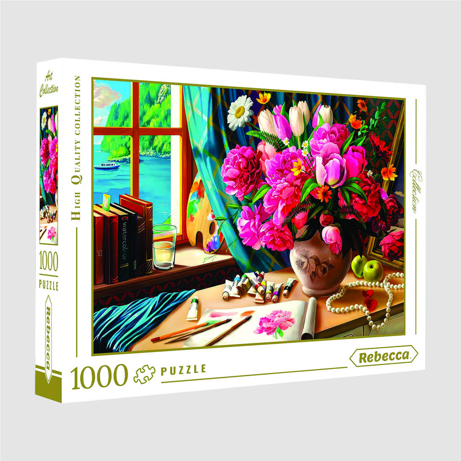 پازل 1000 تکه ربکا مدل رایحه هنر