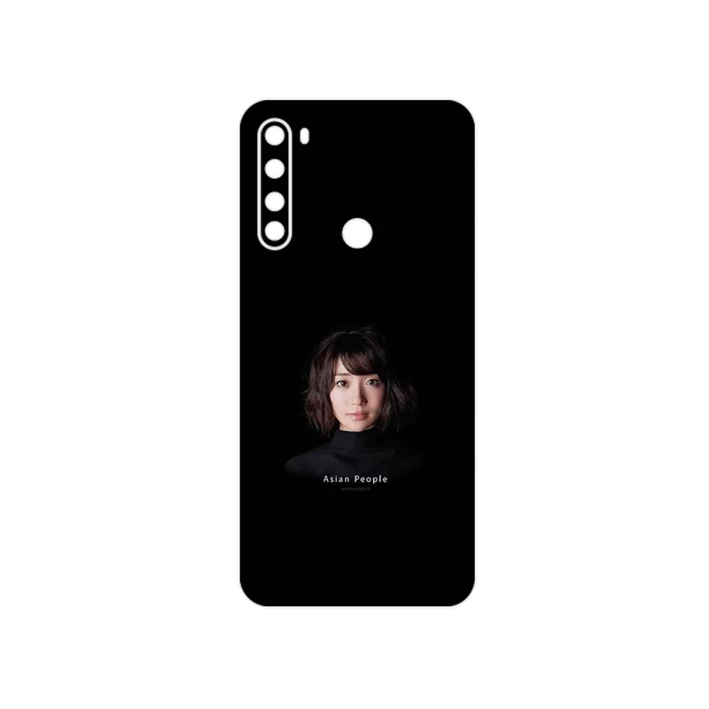 برچسب پوششی ماهوت مدل Portrait of an Asian Woman مناسب برای گوشی موبایل شیائومی Redmi Note 8 2021