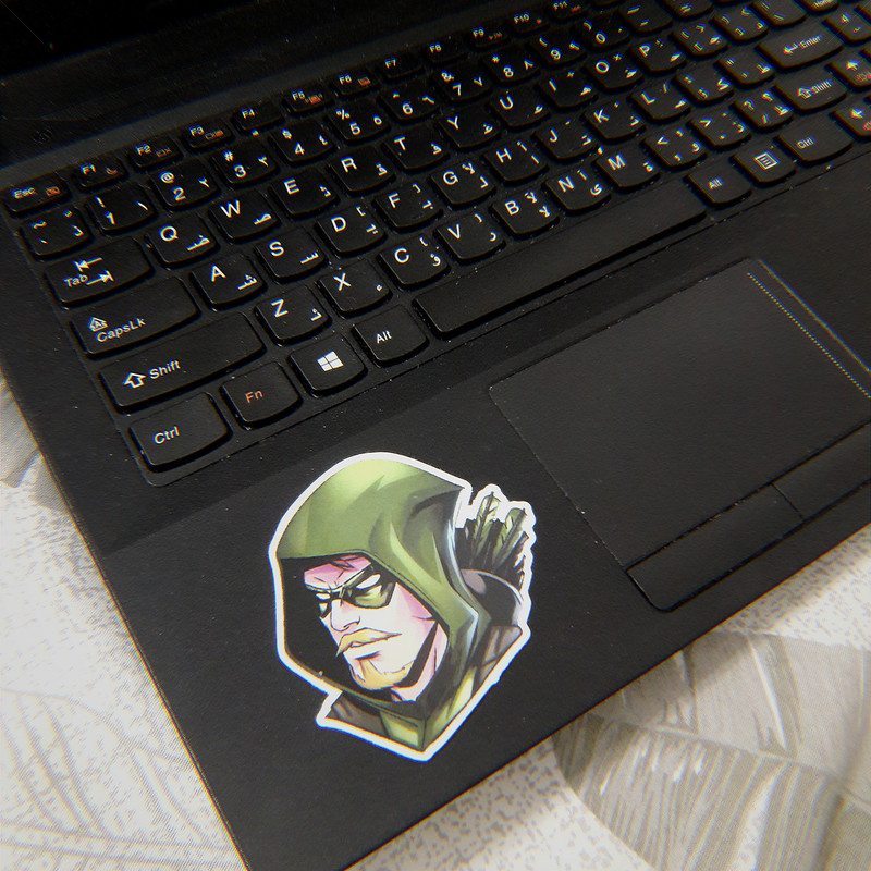 استیکر لپ تاپ مدل کماندار کد 022