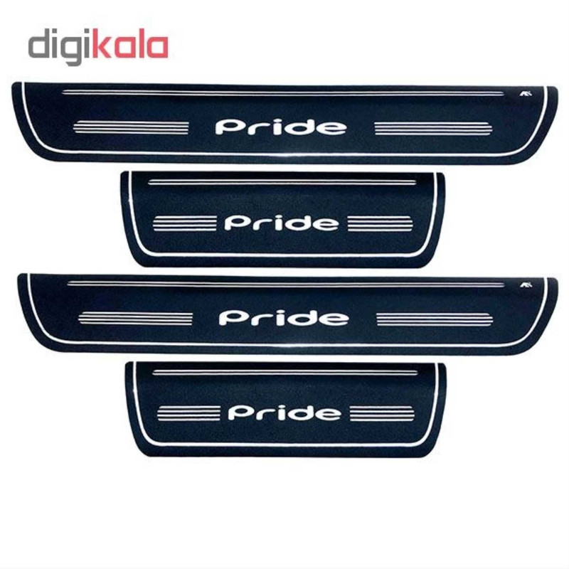 برچسب پارکابی خودرو کد S1 مناسب برای پراید مجموعه 4 عددی