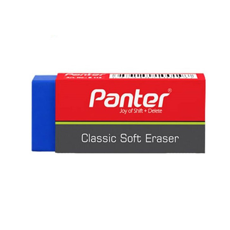 پاک کن پنتر مدل Classic Soft Eraser کد K بسته 2 عددی