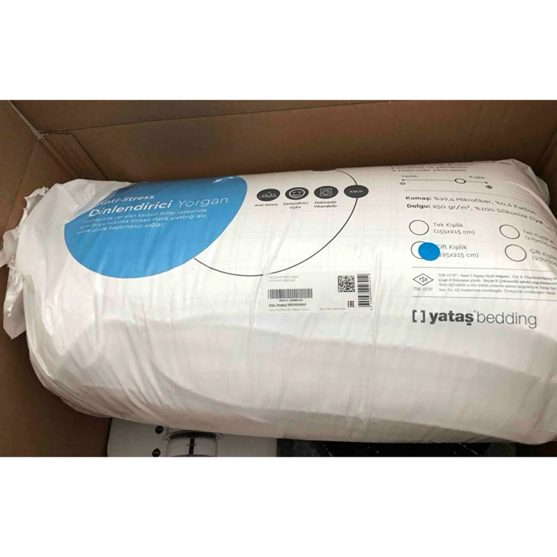 لحاف یاتاش مدل Anti-Stress دو نفره سایز 215x195 سانتی متر