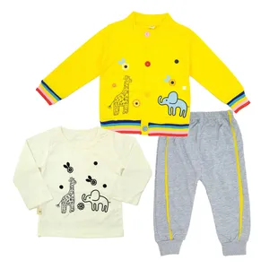 ست 3 تکه لباس دخترانه مدل 1209-12644