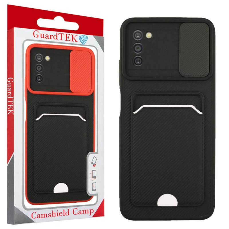 کاور گاردتک مدل Camshield Carbon مناسب برای گوشی موبایل سامسونگ Galaxy A03s