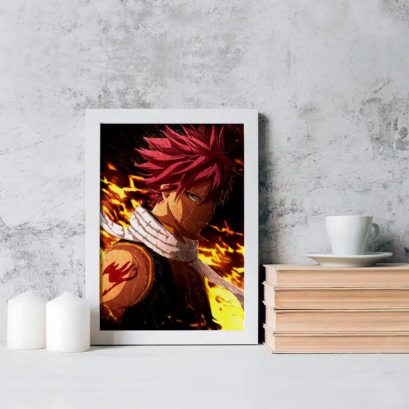 تابلو خندالو مدل ناتسو انیمه فری تیل کد 16511