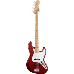گیتار باس فندر مدل Standard Jazz Bass MN Candy Apple Red
