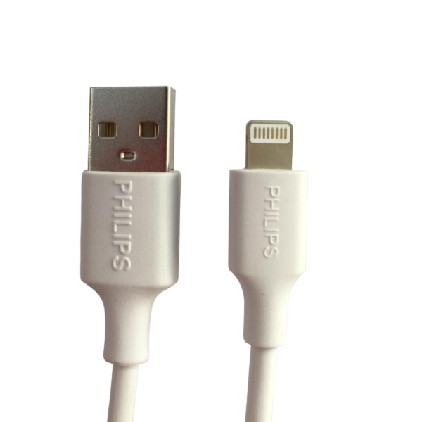  کابل تبدیل USB به لایتنینگ فیلیپس مدل DLC-2416 طول 1 متر 