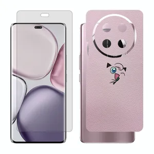 Glass Together model matte screen protector suitable for Honor X9c mobile phone with back cover sticker