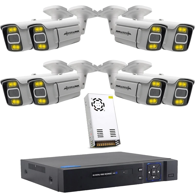 سیستم امنیتی مدل FULL KIT AHD 8 ECONOMIC