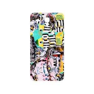 MAHOOT Collage of Teared Paper Cover Sticker for GLX Aria 1