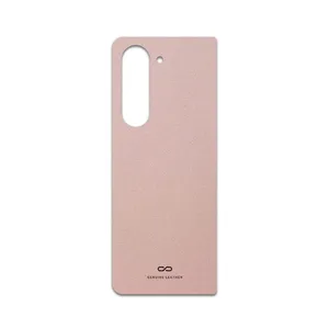 MAHOOT Rose-Gold-Leather Cover Sticker for Samsung Galaxy Z Fold 5
