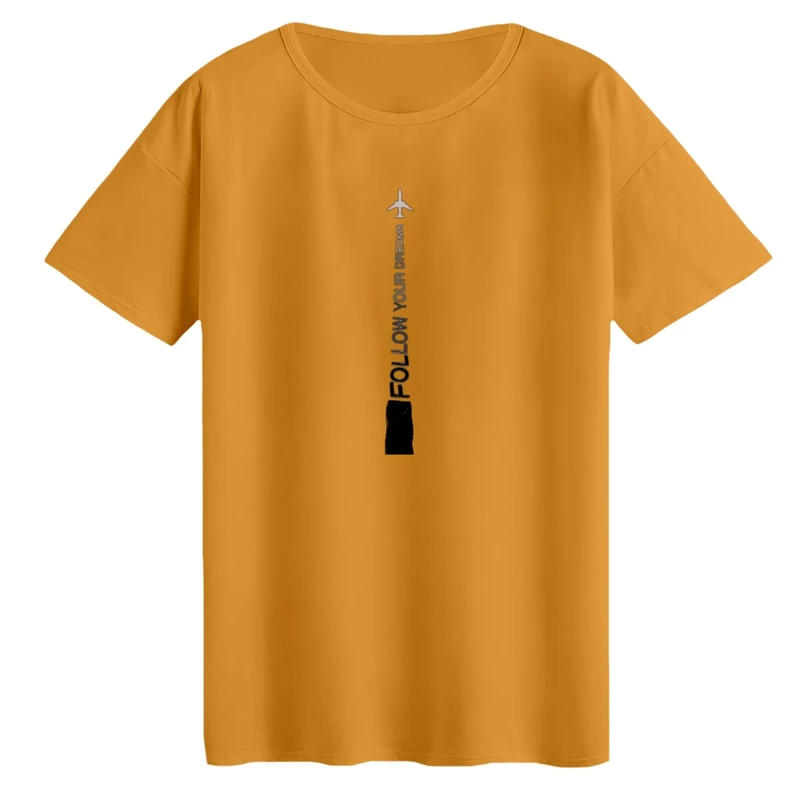 تی‌شرت لانگ آستین کوتاه زنانه مدل نوشته کد 13 