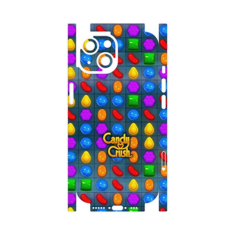 برچسب پوششی ماهوت مدل Candy Crush Game Series-FullSkin مناسب برای گوشی موبایل اپل iPhone 15