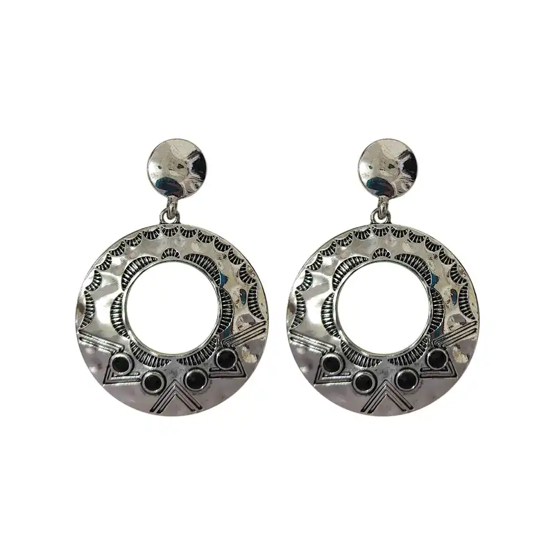 گوشواره زنانه اکسسورایز مدل چکش کاری شده