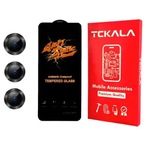 محافظ لنز دوربین تیسیکالا مدل رینگی مناسب برای گوشی موبایل سامسونگ Galaxy S23FE به همراه محافظ صفحه نمایش