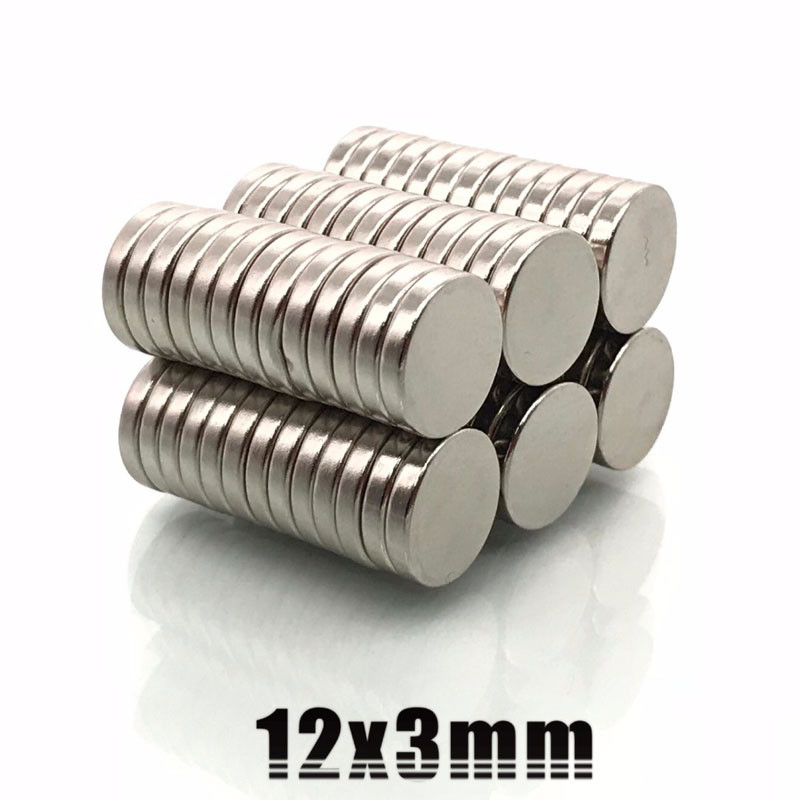 آهن ربا مدل نئودیمیوم دیسک D12x3mm بسته 10 عددی
