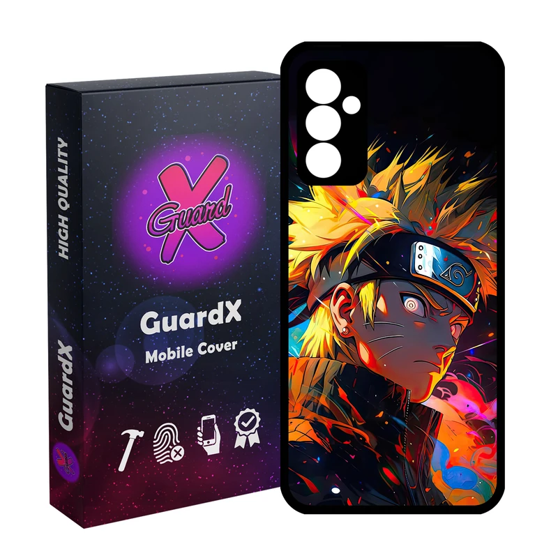 کاور گارد ایکس طرح ناروتو انیمه مدل Glass10689 مناسب برای گوشی موبایل سامسونگ Galaxy S23 FE