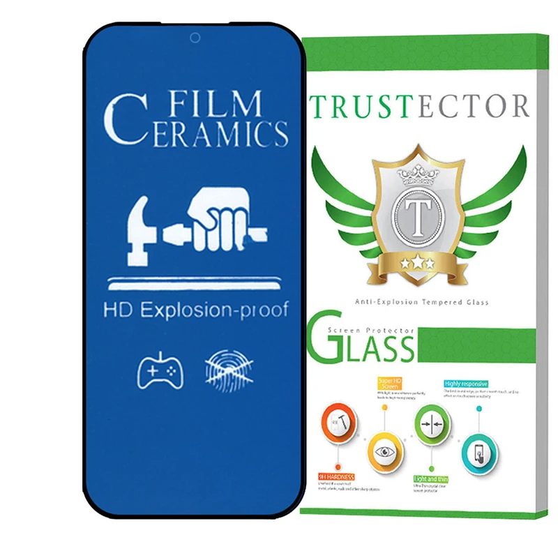 محافظ صفحه نمایش سرامیکی مات تراستکتور مدل CRMBLUET مناسب برای گوشی موبایل سامسونگ Galaxy S23 FE