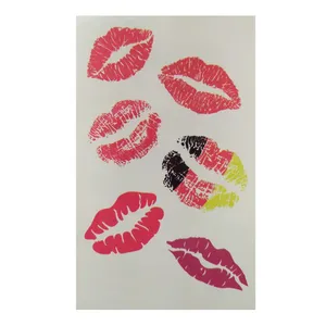 تاتو موقت طرح لب کد 08