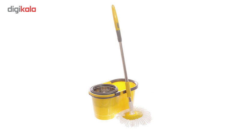 سطل و زمین شوی چرحشی گلدن استار مدل Easy Mop