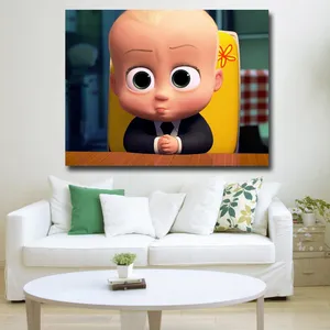  تابلو کودک و نوزاد مدل بچه رئیس کد 9