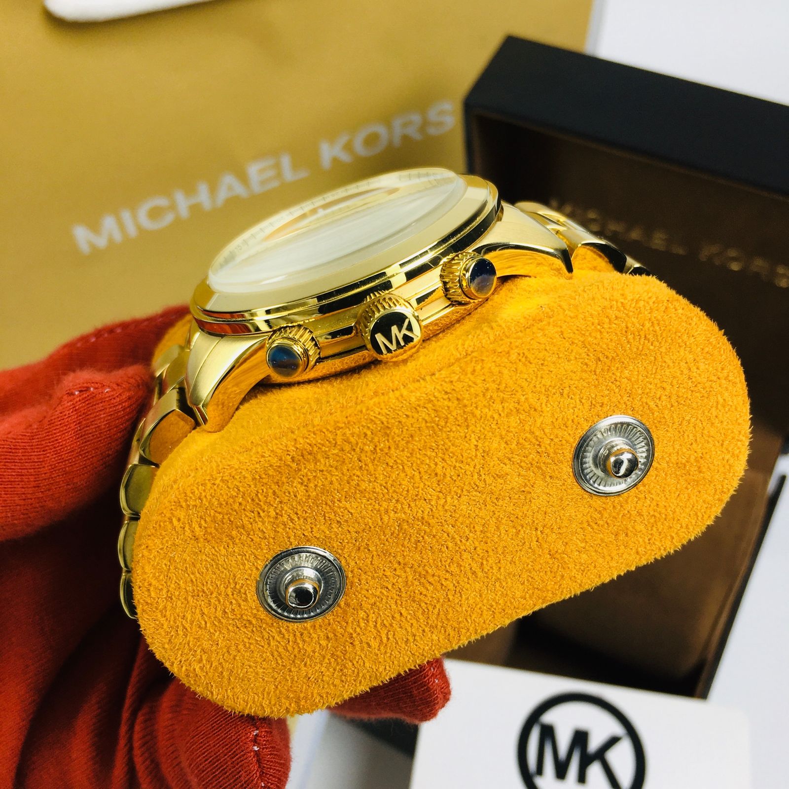 ساعت مچی عقربه‌ای مردانه مایکل کورس مدل کرنوگراف MK-8077 -  - 11