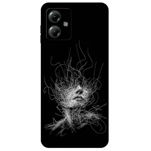 Megafone Face Sketch 7423 Cover For Motorola Moto G14