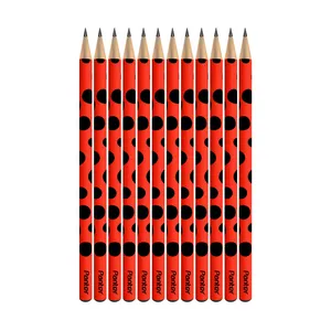 مداد مشکی پنتر مدل Ladybird کد BP113-2 - بسته 12 عددی