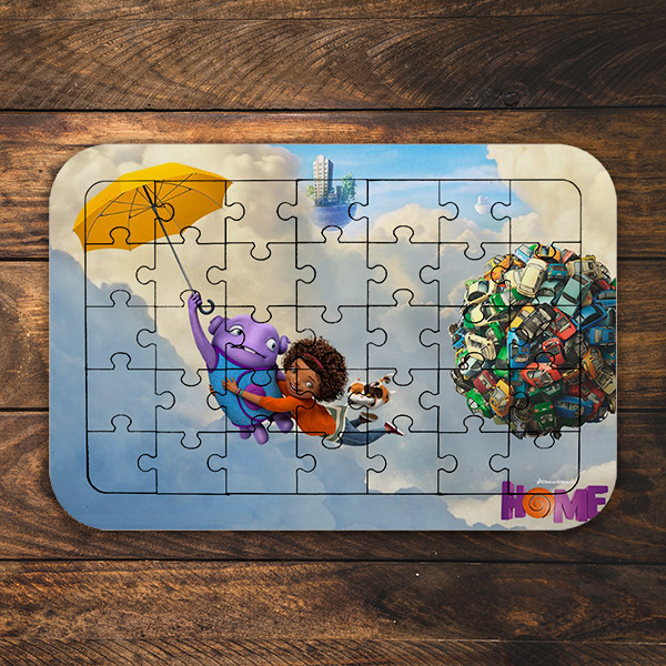 پازل 35 تکه طرح انیمیشن خانه مدل NI1971