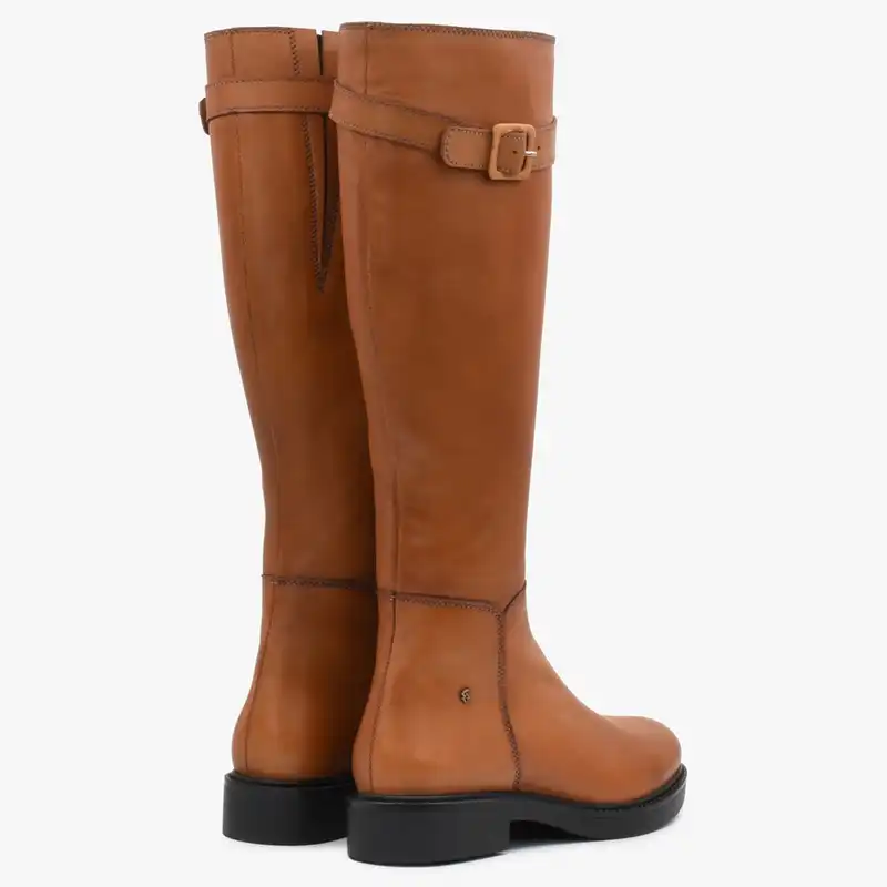 بوت زنانه چرم تهران مدل L2A