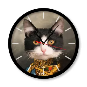 ساعت دیواری راویتا مدل گربه ها کد 3312
