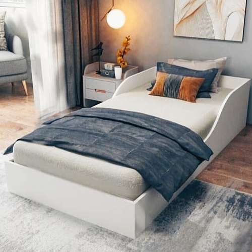 تخت خواب یک نفره مدل H20 سایز 90×200 سانتیمتر
