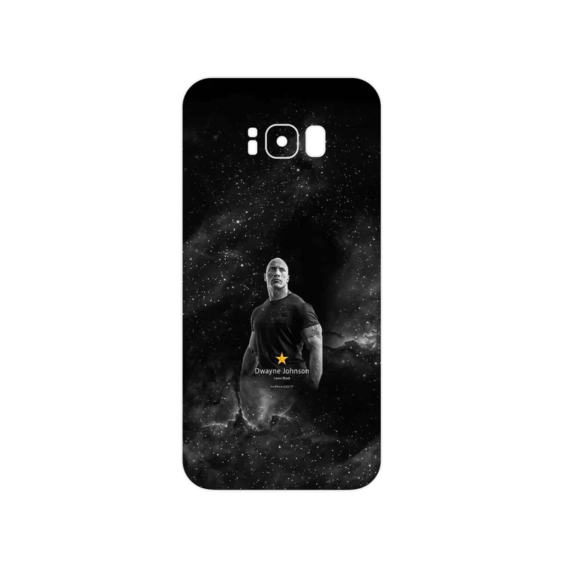 برچسب پوششی ماهوت مدل Dwayne Johnson مناسب برای گوشی موبایل سامسونگ Galaxy S8 Plus
