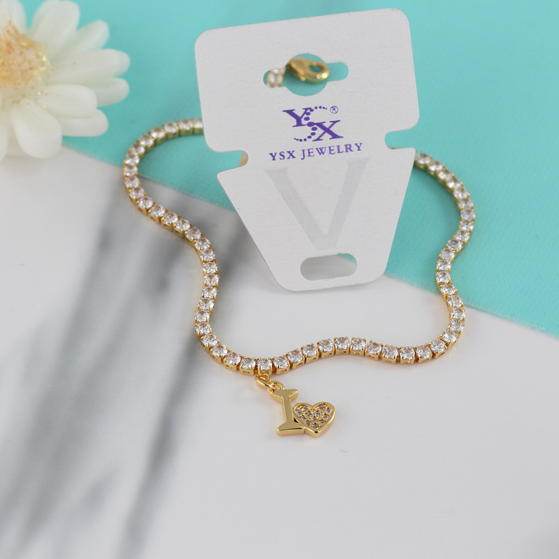 پابند زنانه وای اس ایکس مدل قلب کد M166