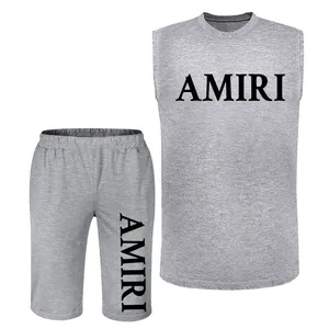 ست تاپ و شلوارک مردانه مدل A323 رنگ
طوسی