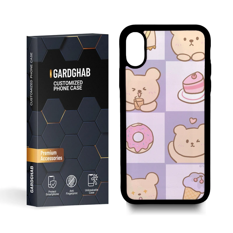   کاور گارد قاب مدل فانتزی مناسب برای گوشی موبایل اپل iphone x / xs 