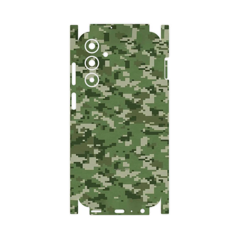 برچسب پوششی ماهوت مدل Army_Green_Pixel-FullSkin مناسب برای گوشی موبایل سامسونگ Galaxy A25 5G