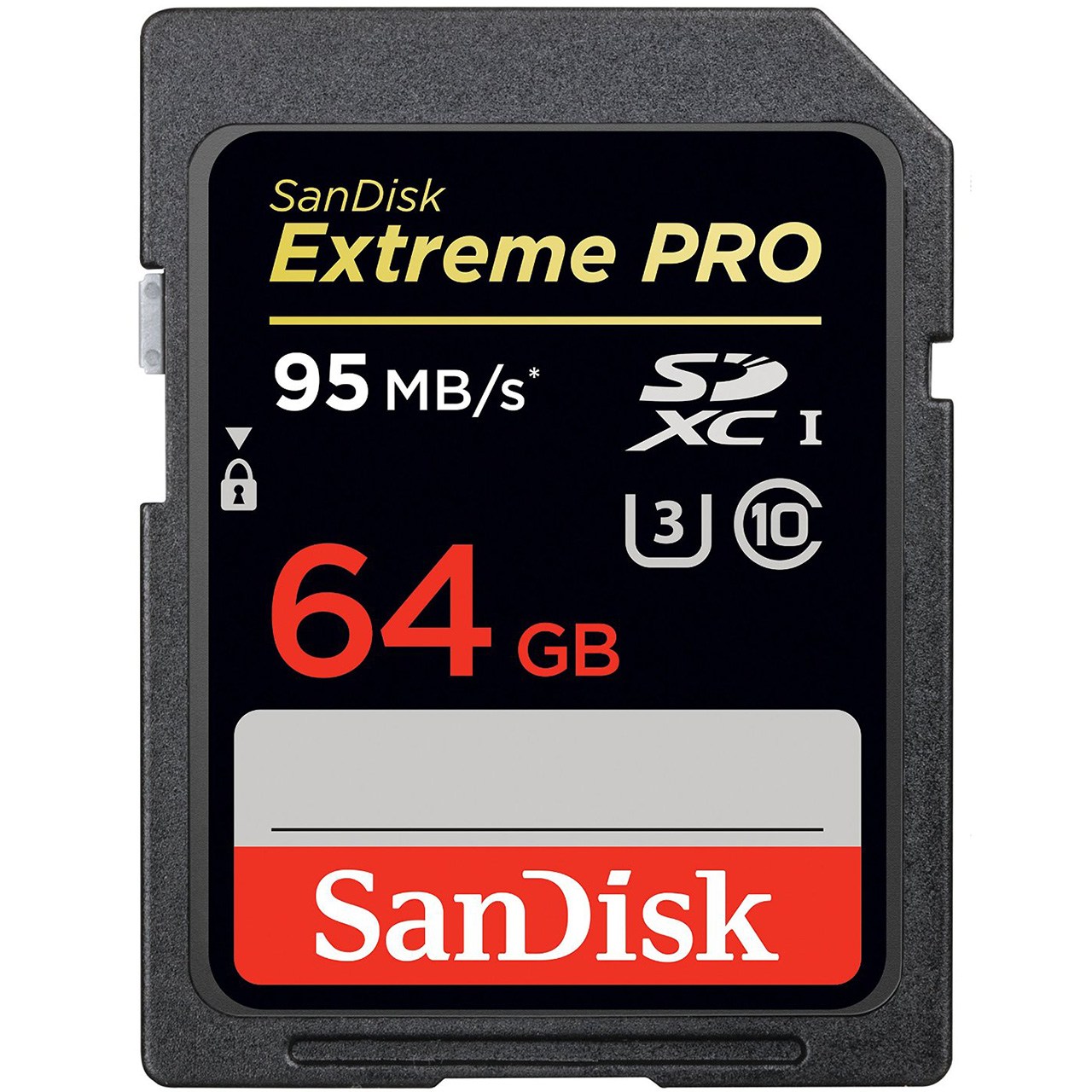 کارت حافظه SDXC سن دیسک مدل Extreme Pro کلاس 10 استاندارد UHS-I U3 سرعت 633X 95MBps ظرفیت 64 گیگابایت