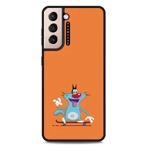 AKAM AMC-WSGS21P-OGGY-8 Cover For Samsung Galaxy S21 Plus