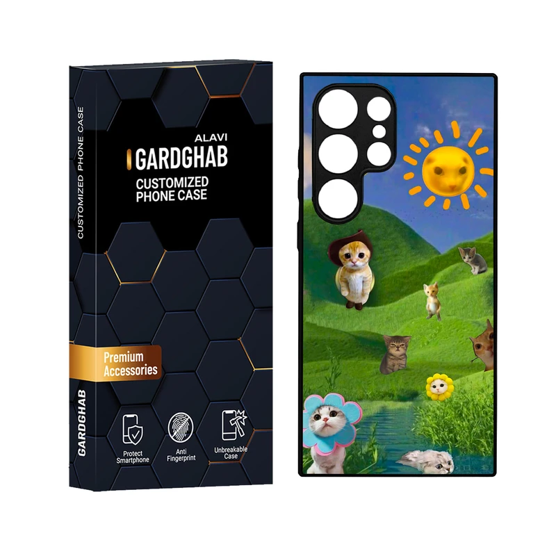 کاور گارد قاب علوی مدل دور ژله ای مناسب برای گوشی موبایل سامسونگ Galaxy S24 Ultra