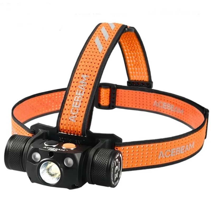 چراغ پیشانی ایس بیم مدل H30R-uv با نور چند رنگ