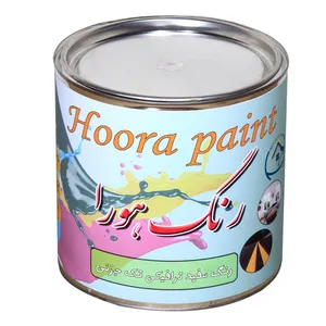  رنگ ترافیکی سفید هورا مدل تک جزئی کد 514 حجم 5 لیتر 
