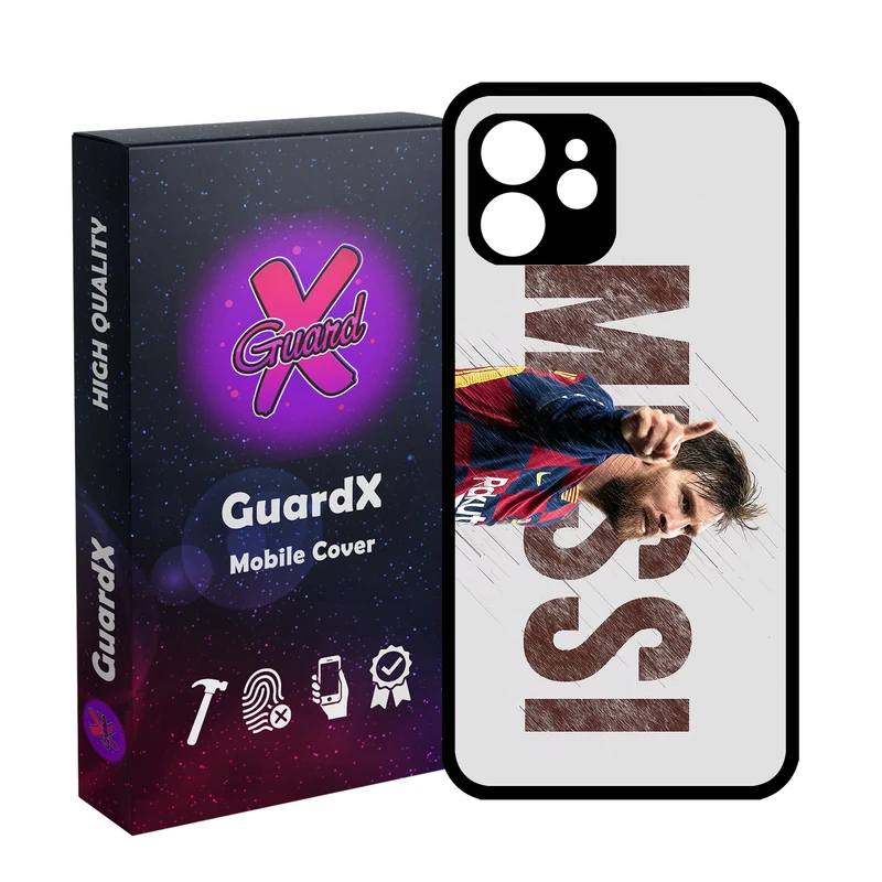 کاور گارد ایکس طرح Lionel Messi مدل 10957 مناسب برای گوشی موبایل اپل iPhone 12