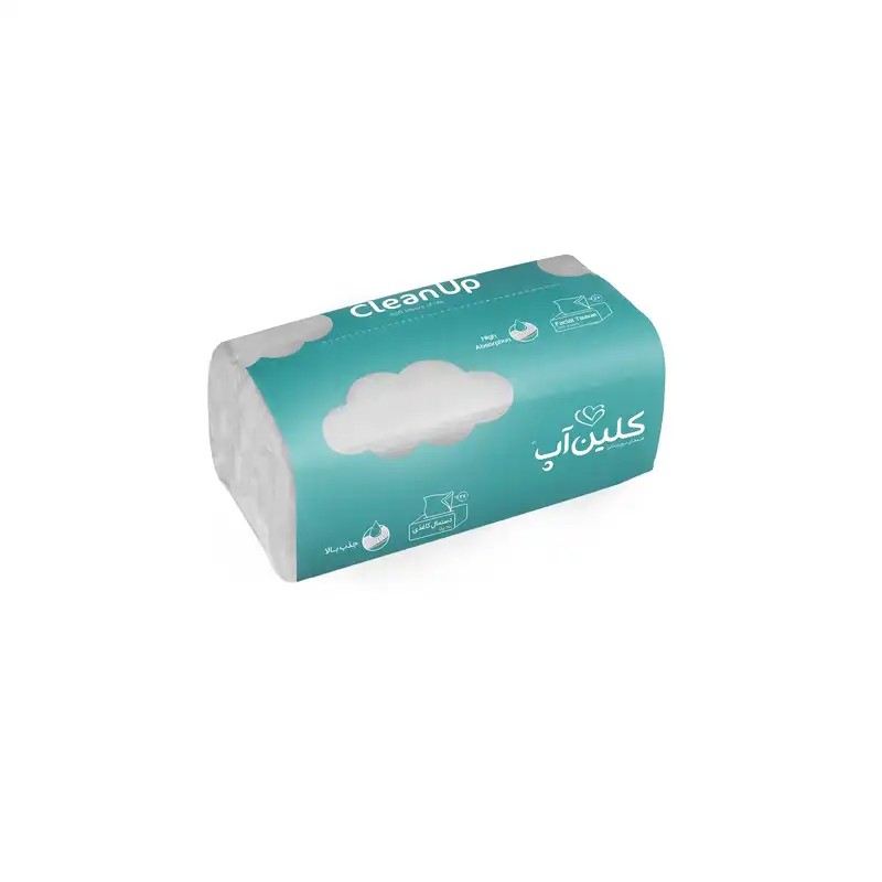 دستمال اقتصادی 250 برگ کلین آپ مدل ابر