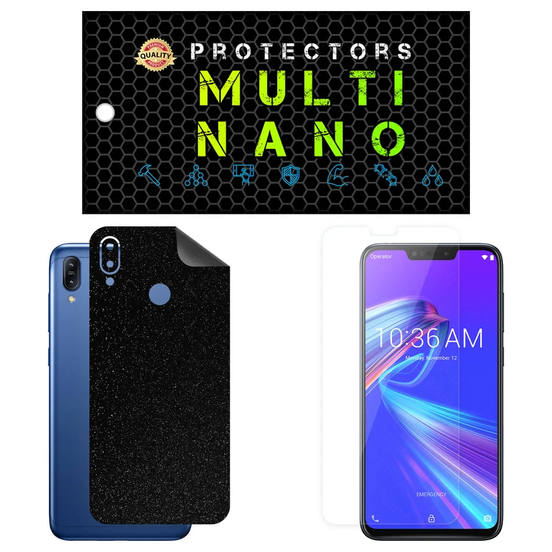 محافظ صفحه نمایش مولتی نانو مدل X-SFG مناسب برای گوشی موبایل ایسوس Zenfone Max M2 / ZB633KL به همراه برچسب پوششی