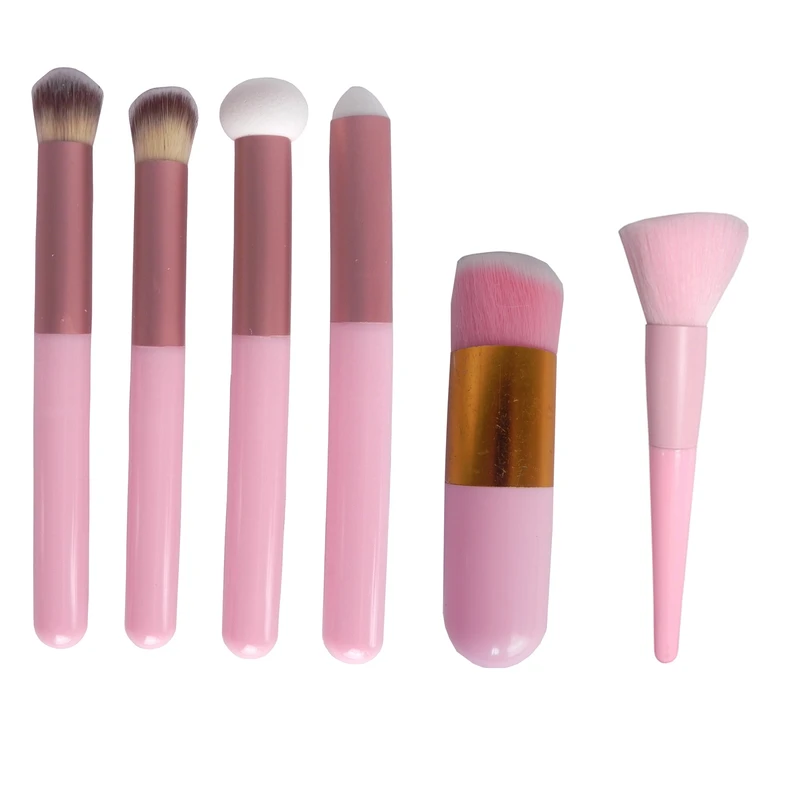 ست براش آرایشی کد 00463 بسته 6 عددی